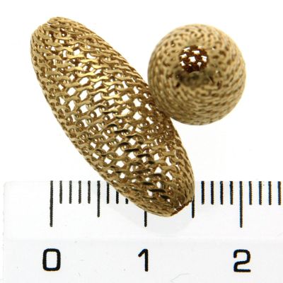 OVAL MESH BEADS