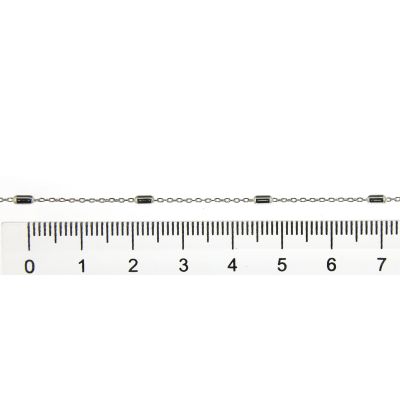 ROSARY CHAIN Cylinder 2X4 mm