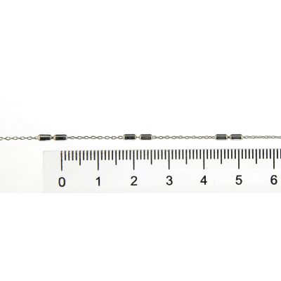 ROSARY CHAIN Cylinder 2X4 mm