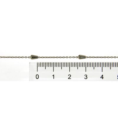 ROSARY CHAIN Drop 5x3 mm