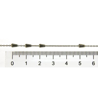 ROSARY CHAIN Drop 5x3 mm