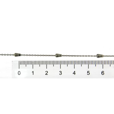 ROSARY CHAIN drop 3X5 mm