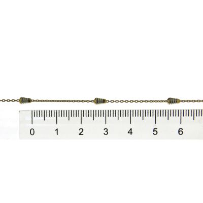 ROSARY CHAIN drop 3X5 mm