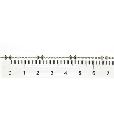 ROSARY CHAIN DISK 3X4 MM