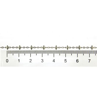 ROSARY CHAIN DISK 3X4 MM