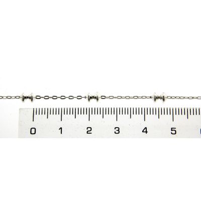 ROSARY CHAIN DISK 3X4 MM