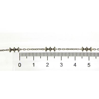 ROSARY CHAIN DISK 3X4 MM