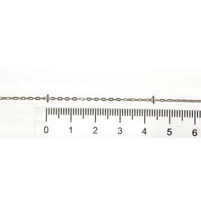 ROSARY CHAIN DISK 3X4 MM