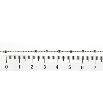 ROSARY CHAIN cube 2 MM