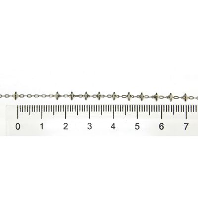 ROSARY CHAIN DISK 3X4 MM
