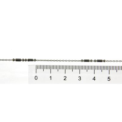 ROSARY CHAIN Beads/Cylinder 2 mm