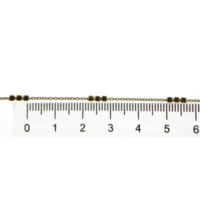 ROSARY CHAIN Cube 2 mm